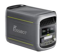 Station d'alimentation portable FOSSiBOT F1800, batterie LiFePO4 1024 Wh, sortie CA 1800 W, charge ultra-rapide CA 1200 W et solaire 500 W, contrôlée par application, onduleur silencieux (< 10 ms).