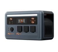Station d'alimentation portable Oscal PowerMax 1800 SE, batterie LiFePO? 1024 Wh, puissance nominale 1800 W / puissance de crête 3600 W, courant alternatif à onde sinusoïdale pure