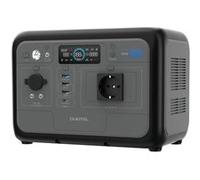 Station d'alimentation portable OUKITEL P800E 6kg léger 800W 512Wh LiFePO4 10 ans charge 1h EPS Gris