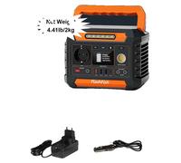 Station d'alimentation portable, sortie CA 200 W, plusieurs ports de recharge, 230 V (prise européenne)