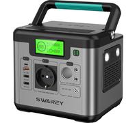 Station d'alimentation, puissance nominale de 500 W, protection contre les surtensions de 1 000 W, capacité de 518 Wh, recharge 9 appareils, e CE