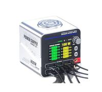 Station de Charge D'Alimentation de Bureau à 8 3-24 V avec Affichage Réglable pour Téléphone, Tablette et Ordinateur Portable (Outil de