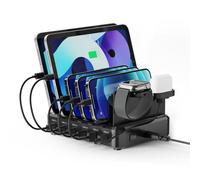 Station de charge Ewent EWENT 6 ports USB 130W noir charge rapide PD QC3.0