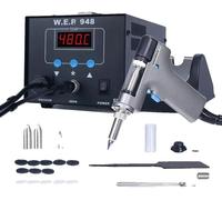 Station de dessoudage, pompe à vide numérique, kit de fer à souder, uniquement pistolet à dessouder, 220V, modèle européen
