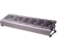 Station de garniture de pizza Ooni - UU-P0CE00, 1,6 l + 0,8 l