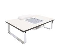 Station de Manucure Professionnelle pour Salon Bureau d Ongles avec Collecteur de Poussi re R glable x et Oreiller Main en Mousse M Moire de Forme x Prise UE Incluse