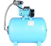 Station de pompage pour habitation WZP 750 - Pompe à eau haute pression et silencieuse (3000 litres/heure, 750W, hauteur de refoulement 55 mètres) - Réservoir sous pression de 100 litres - Automatisat
