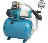 Station de pompage pour l'arrosage domestique, pompe de jardin à 5 étages, modèle MHi1300, débit de 6000 l/h, avec pressostat électronique et protection contre le fonctionnement à sec