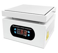 Station de préchauffage électrique - Plaque chauffante pour soudure - 500 W - 220 V - 0–400 °C - 150 × 150 mm - Pour la réparation de circuits imprimés - Blanc