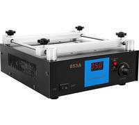 Station de préchauffage IR pour soudure - 853A - 450W - 220–240V prise UE - Retouche BGA - Préchauffage de circuits imprimés - Bleu