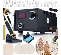 Station de Pyrogravure Rosfix 60W Black Fenix RBB60W + Éponge 50x35mm