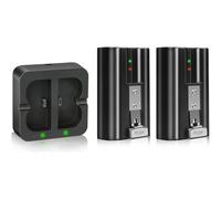 Station de recharge USB avec 2 batteries rechargeables lithium 3,65 V 6040 mAh pour Ring-Doorbell Cam Spotlight 1/2/3/4
