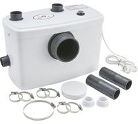 Station de relevage AREBOS Pompe pour eaux usées 600 W | 100 l/min, pour WC & douche