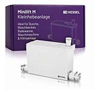 Système de relevage Kessel Minilift M, pour eaux usées exemptes de matières fécales, installation flexible, équipé d'une pompe GTF 750-S3 submersible, fonctionnement en mode S3 - 15 %, quantité : 1 un