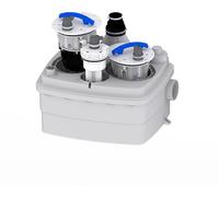 Station de relevage des eaux usées SFA SaniCubic 2 Pro WP IP 68, avec terminal deexterne et alarme radio
