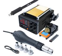 Station de réparation à air chaud, fer à souder, séparateur d'écran, modèle 853AAA-II, 220V (Europe)