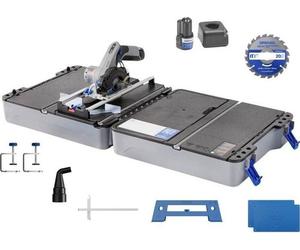 Station de Sciage DREMEL Blueprint CS12V-S1C, 12V, Batterie 2Ah, Scie Compacte, Coffret Rangement et Station