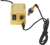 Station de soudage - Portable 220 V - Elément chauffant en acier inoxydable - 4 pieds antidérapants - Lampe de travail - Pour le soudage de composants