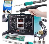 Station de soudage professionnelle 2en1 Hot-Air + système T12