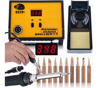 Station de soudage Rosfix 937D+ 60W avec un jeu de 10 pointes en cuivre