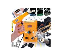 Rosfix Kit de Soudage Plastique 858D – 700 W, 100 – 500 °C, 3 Buses, Air Chaud, Accessoires | Kit de Réparation Plastique