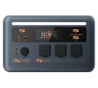 Station de stockage d'énergie, puissance de sortie de 1800W, capacité de 1024Wh, batterie mobile pour le camping en extérieur et une utilisation domestique, modèle P1800 SE