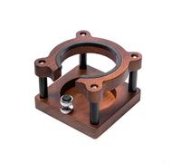 Station de Tassage Café pour bois Réglable 58mm Antidérapant | pour bois massif pour durable, base antidérapante, réglable 51-58mm, stable pendant le tassage, design rustique
