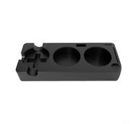 Station de Tassage Expresso pour pla Noire 17cm Organisateur(B) | pour pla pour durable, design élégant, fente sécurisée, espace organisé, 17x9.2x3.7cm