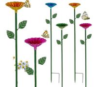 Station d'eau d'abeille,Métal Design Jardin Papillon Bol Bol Tasse | Station de Boisson d'eau d'abeille | pour extérieur terrasse jardin pelouse balcon parterre de fleurs ornithologues amoureux
