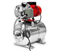 Station d'eau domestique EBERTH débit 3600 L/h, pression de refoulement 5 bar, 750W, pompe avec pressostat pour fonctionnement automatique, auto-aspirante, hauteur d'aspiration 9 m