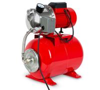 Station d'eau domestique EBERTH débit 3600 L/h, pression de refoulement 5 bar, puissance 750 Watt, pompe avec pressostat pour fonctionnement automatique, auto-amorçante
