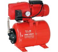 Station d'eau domestique T.I.P. HWW 1200/25, débit : 5.000 l/h, puissance : 1.200 W, hauteur de refoulement : 50m