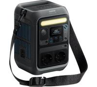 Anker Station de recharge portable SOLIX C300X AC 288 Wh 300 W - 3 USB-C, 1 USB-A, 2 prises AC, gris