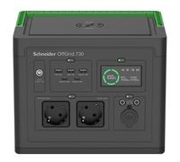 Station d'energie APC PPS730-GR 738Wh 2 ports AC 2 ports DC 5 ports USB Batterie Li-ion Écran LCD Chargeur sans fil Solaire compatible