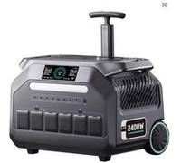Station électrique nomade IEE P2400 - 2400W 2048Wh LiFePO4 - Chariot à roues Application mobile UPS