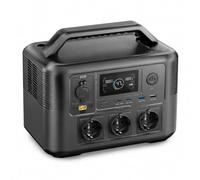 Station électrique portable 1200 W, capacité 806 Wh, 9 sorties, boîtier ABS + PC, pour la maison, le camping et les voyages en camping-car