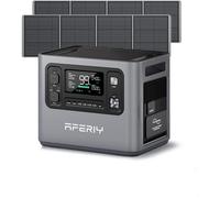 Station électrique portable - AFERIY - P280 - 2048Wh extensible à 10,24kWh - 2800W - Entrée solaire 1200W (2×200W)