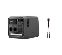 Station électrique portable DJI Power 1000 Mini, batterie LFP de 1 008 Wh, format compact, sortie maximale de 1 000 W, câble de charge solaire MC4, module MPPT intégré