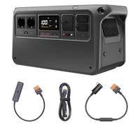 Station électrique portable DJI Power 1000 V2, batterie LFP de 1 024 Wh, sortie stable de 2 600 W, recharge de 0 à 80% en 37 min, alimentation pour automobiles, camping, systèmes hors réseau