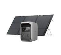Station électrique portable ECOFLOW DELTA 3 Classic avec panneau solaire 160 W, batterie LiFePO4 1024 Wh, sortie CA 1800 W (3600 W crête), charge rapide, générateur solaire pour camping, camping-car