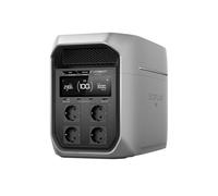 Station électrique portable EF EcoFlow DELTA 3 Max Plus 2048 Wh, LiFePO4 | Capacité jusqu'à 10 kWh, sortie CA 3000 W, charge 0 à 80% en 47 min, ASI 10 ms, générateur solaire pour maison, camping, RV
