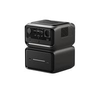 Station électrique portable EF ECOFLOW RIVER 3 Max Plus sans fil et batterie externe 5000 mAh, batterie LFP 858 Wh, jusqu'à 1200 W de sortie, générateur solaire pour camping et camping-car