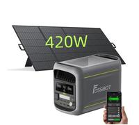 Station électrique portable - FOSSIBOT - F1800 - 1024W/1800W - Pack 420W solaire - LiFePO4 4000 cycles