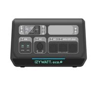 Orium - Station électrique portable IZYWATT.eco 2048Wh / 2200W + fonction injection réseau réglable 0-800W