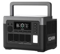 Station électrique portable OUKITEL P1000 Plus 1800W 1024Wh UPS 10ms Charge rapide 80% en 45 min