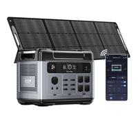 Station Électrique Portable Oukitel P2001 Plus 2400W 2048Wh LiFePO4 Panneau Solaire 200W Charge Rapide