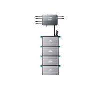 Station électrique SolarFlow HUB 2000 1200W 7680Wh avec 4xAB2000L