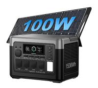 Station énergétique OUKITEL P1500E Plus 1800W 1536Wh panneau solaire 100W