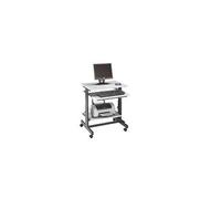 Station informatique compacte gris clair - gris -