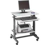 Station informatique compacte gris clair